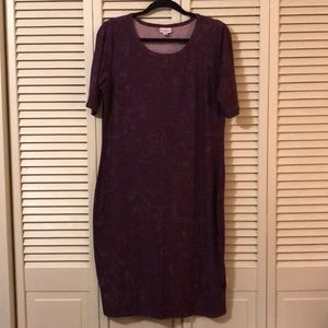 XL Julia Plum Bodycon Dress